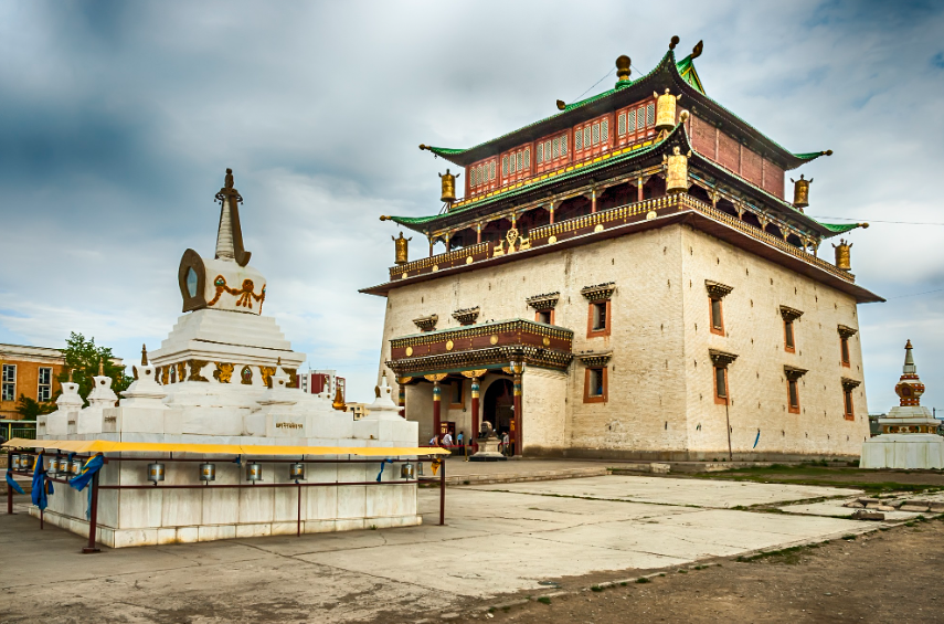 Gandan Monastery (Gandantegchinlen), Ulaanbaatar, Mongolia